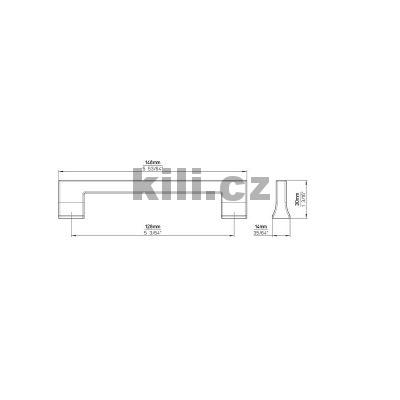 �chytka KLARIN 128 �ern� mat