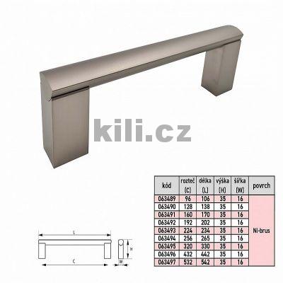 �chytka PORTA 128 nikl brou�en�
