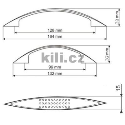�chytka LUPINA 96 nikl mat