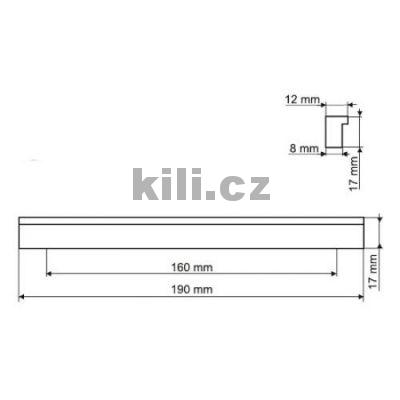 �chytka JUSTYNA 160 hlin�k