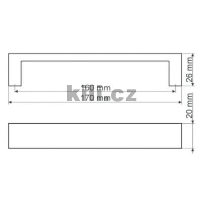 �chytka LOGIC 160 b�l� mat