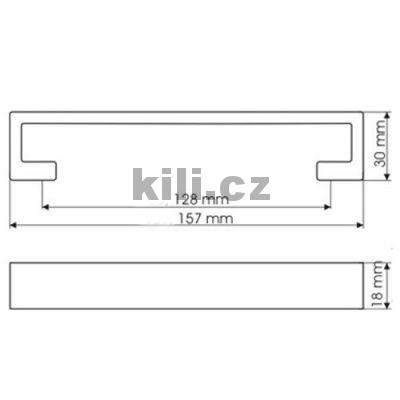 �chytka POLARIS 128 nikl brou�en� lesk - V�prodej jen do vyprod�n� z�sob!