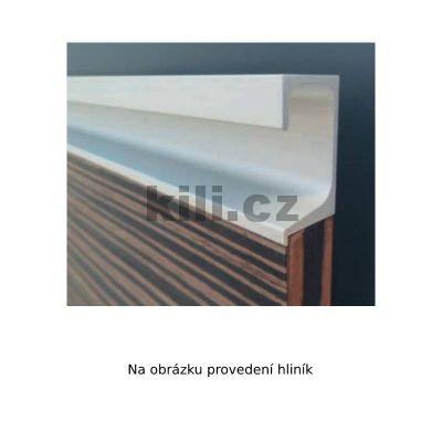 V�ce informac� o v�robku �chytka profilov� UKS-7 nikl brou�en� (inox) sv�tl� - 3,1m