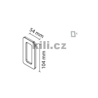 �chytka FRAMELESS ploch� hlin�k 899100