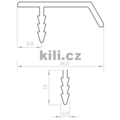 �chytka profilov� LKW 10 hlin�k - 2,75m