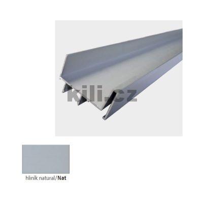 �chytka profilov� svisl� hlin�k, S160/Nat - 2700 mm