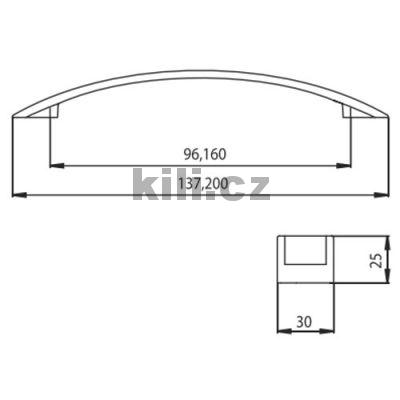 �chytka 2184-137 ZN1 GH1 chrom/b�l�