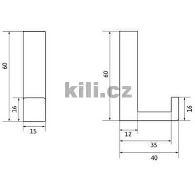 V��k KAREL III nikl brou�en� lesk