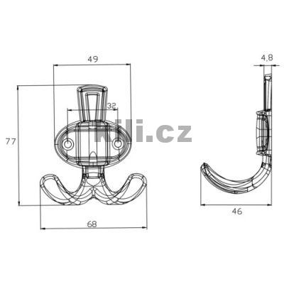 V��k ELEGANCE mal� staromosaz