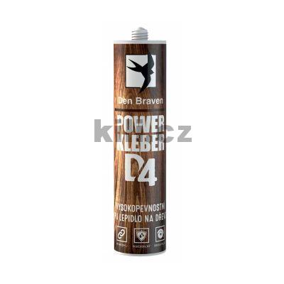 V�ce informac� o v�robku Lepidlo PU na d�evo Power kleber D4, b�ov�, 300 ml