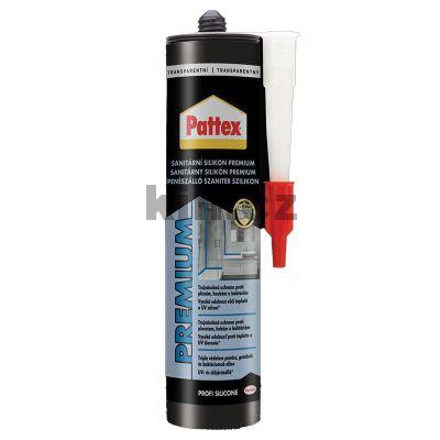 V�ce informac� o v�robku Silikon sanit�rn� Premium Pattex,transparentn�, 310 ml