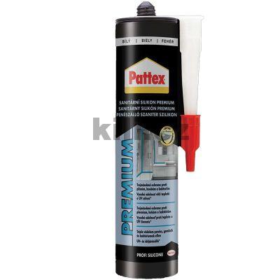 V�ce informac� o v�robku Silikon sanit�rn� Premium Pattex, b�l�, 310 ml