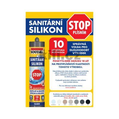 Sanit�rn� silikon STOP manhattan, 280 ml