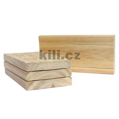 Prkno terasov� mod��n sibi�sk�, AB 27x143 mm   2,288 m2 L - jemn� dr�ka