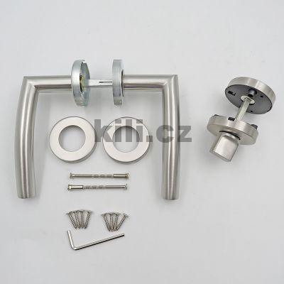 Klika/klika KILI CHILLI, brou�en� nerez, WC