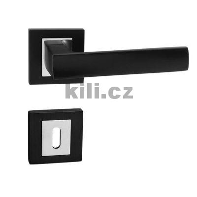 V�ce informac� o v�robku Klika/klika MP-Holly-HR, �ern� matn�/chrom lesk BS/OC, oby�.