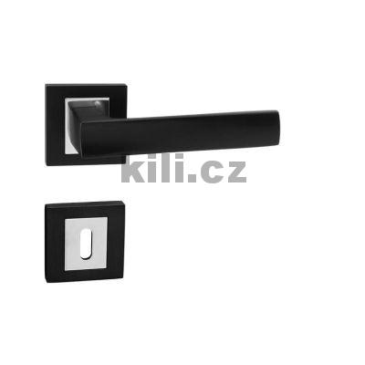 V�ce informac� o v�robku Klika/klika MP-Holly-HR, �ern� matn�/chrom lesk BS/OC,WC