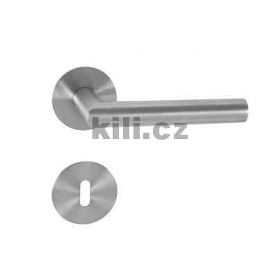 V�ce informac� o v�robku Klika/klika MP- Favorit - R 3SM, brou�en� nerez BN, oby�ejn� kl��