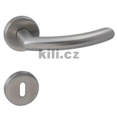 V�ce informac� o v�robku Klika/klika WB Nero 012-R EPR, brou�en� nerez BN, oby�ejn� kl��