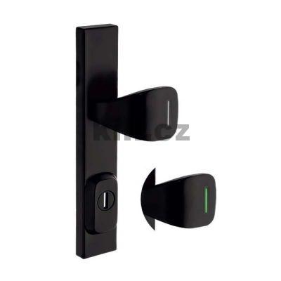 V�ce informac� o v�robku Bezpe�nostn� klika RN1 Fondi, madlo Lumino, �ern� mat, rozte� 72 mm