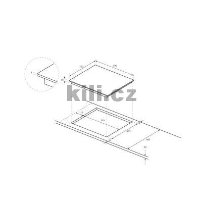 Varn� deska induk�n� Haier HAIPSJ64MC �ern�