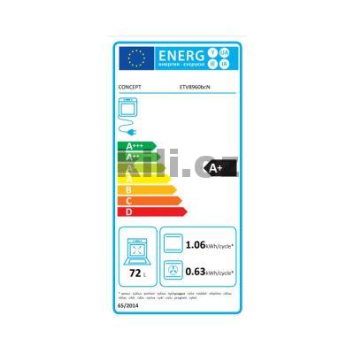 Trouba parn� Steam Concept ETV8960bcN vestavn�, �ern�