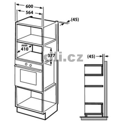 Mikrovlnn� trouba vestavn� Concept MTV 3125