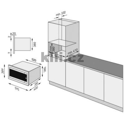 Mikrovlnn� trouba vestavn� Concept MTV 6925bc