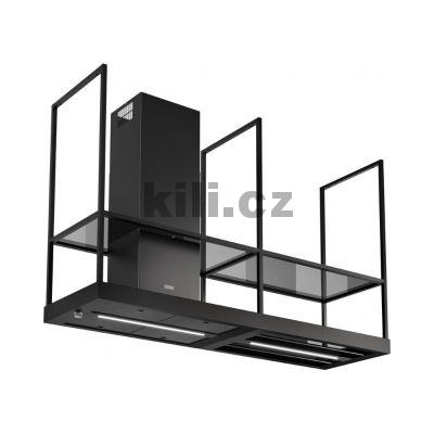Odsava� par ostr�vkov� Mythos T-Shelf FMY BK MATT F180 �ern� mat