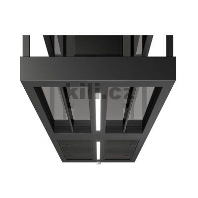 Odsava� par ostr�vkov� Mythos T-Shelf FMY BK MATT F180 �ern� mat