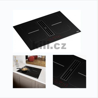 Odsava� par v induk�n� varn� desce Smart 2Gether Black Lines FSM 7081R HI �ern� sklo