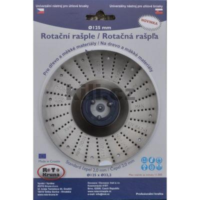 V�ce informac� o v�robku Rota�n� ra�ple se standardn� �epel� 125x22,5x2 mm