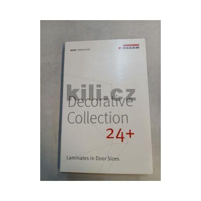 Vzorkovn�k EGGER dve�n� lamin�ty (EN) Kolekce dekorativn�ch materi�l� 24+ (kniha)